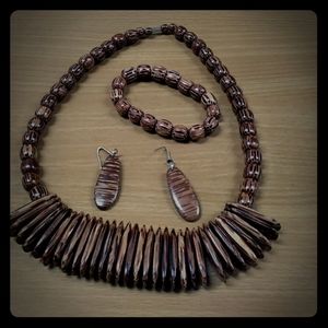 African style jewelry set
